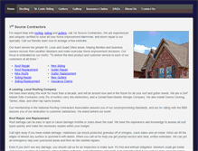 Tablet Screenshot of firstsourcecontractors.com